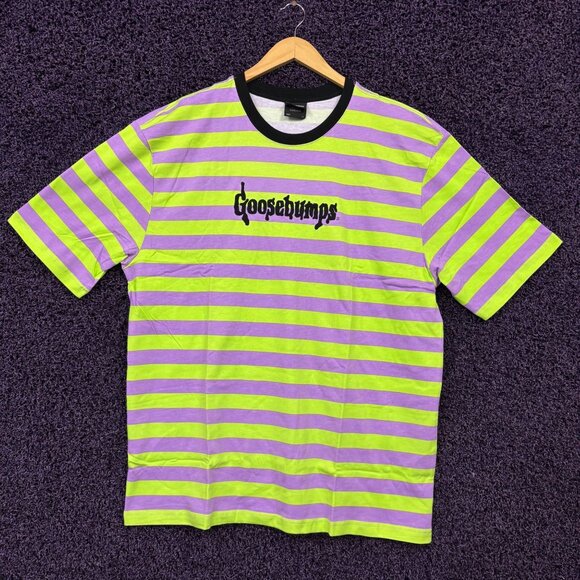 DUMBGOOD x Goosebumps RL Stine Horror Book Series T-Shirt XL - Picture 1 of 4